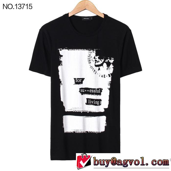 ドライ 半袖Tシャツ 4色可選 2018春夏新作 ディーゼル DIESEL 美品*入手困難