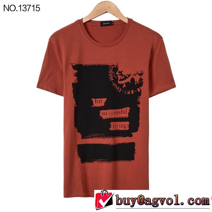 ドライ 半袖Tシャツ 4色可選 2018春夏新作 ディーゼル DIESEL 美品*入手困難