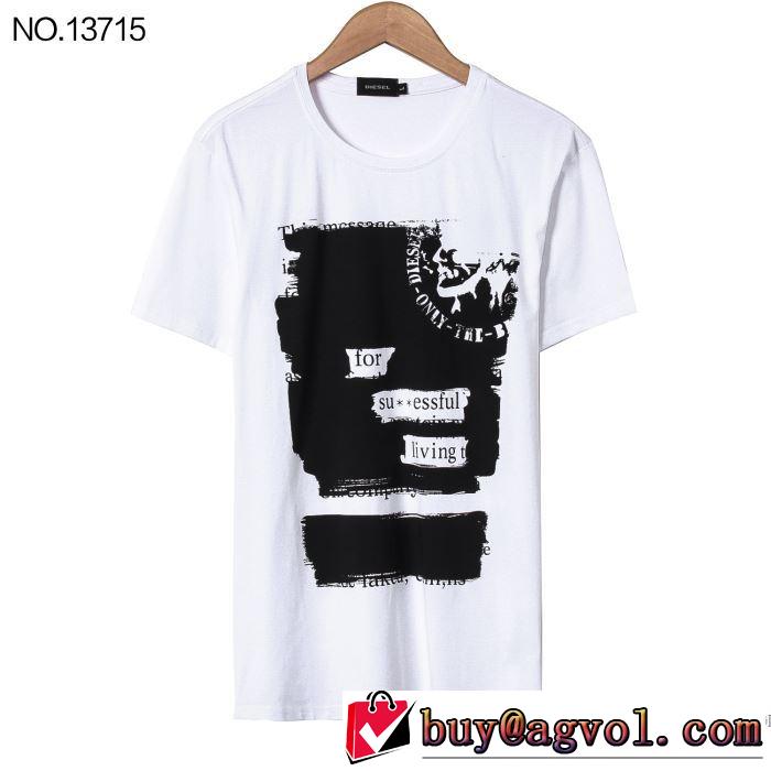 ドライ 半袖Tシャツ 4色可選 2018春夏新作 ディーゼル DIESEL 美品*入手困難