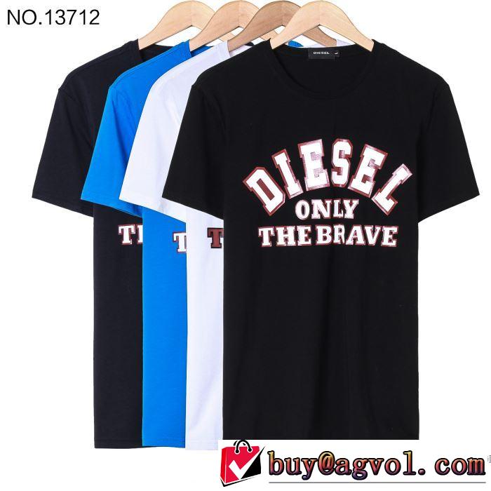 4色可選 ディーゼル DIESEL ストリートファッション 2018春夏新作 半袖Tシャツ