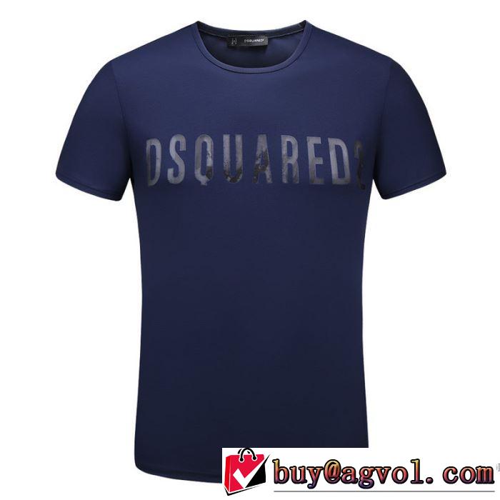 ディースクエアード DSQUARED2 絶妙な新商品 2018春夏新作 通気性に優れた 半袖Tシャツ 2色可選