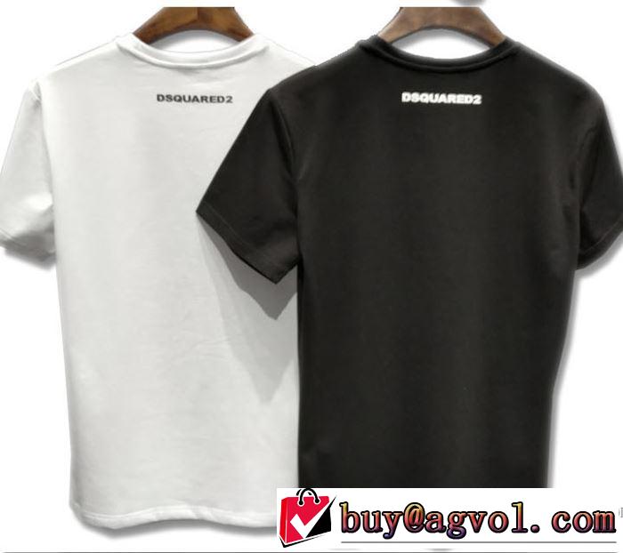 快適な着心地 ディースクエアード DSQUARED2 半額以下セール 2018春夏新作 半袖Tシャツ 2色可選
