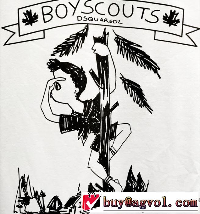 2018春夏新作 半袖Tシャツ 2色可選 ディースクエアード DSQUARED2 品良く 細身のシルエット