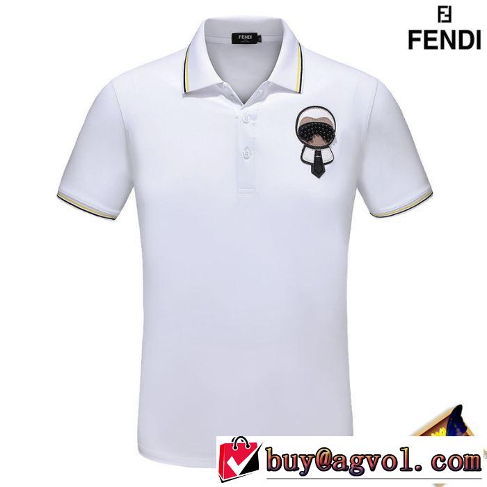  2色可選 2018春夏超人気の最新作 半袖Tシャツ フェンディ FENDI 吸汗速乾