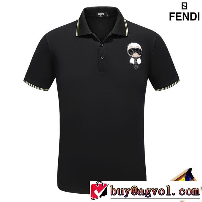 2色可選 2018春夏超人気の最新作 半袖Tシャツ フェンディ FENDI 吸汗速乾