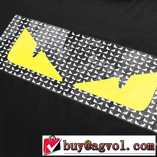 上品でベーシック 3色可選  2018春夏新作 半袖Tシャツ フェンディ FENDI シンプル