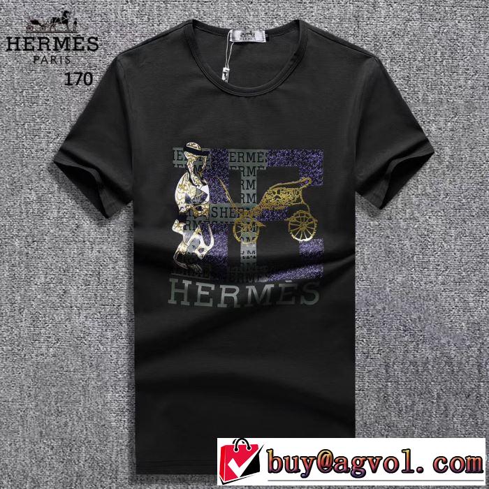 2018春夏新作 エルメス HERMES 柔らかい手触り お買い得品 半袖Tシャツ 3色可選