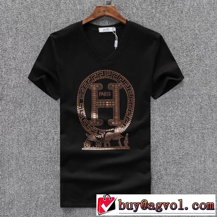 半袖Tシャツ 3色可選 エルメス HERMES ラックスした雰囲気 2018春夏新作 美品*入手困難