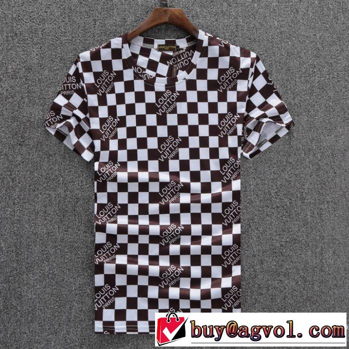 存在感のある 2018春夏新作 ルイ ヴィトン LOUIS VUITTON カジュアル 半袖Tシャツ 3色可選