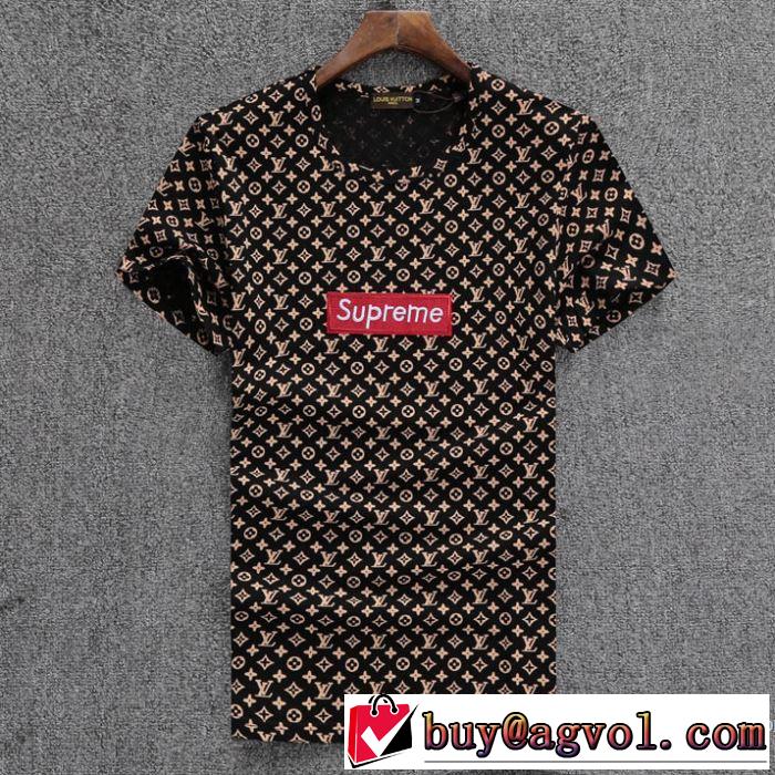 モデル大絶賛? シンプル 半袖Tシャツ ルイ ヴィトン LOUIS VUITTON 3色可選 2018春夏新作