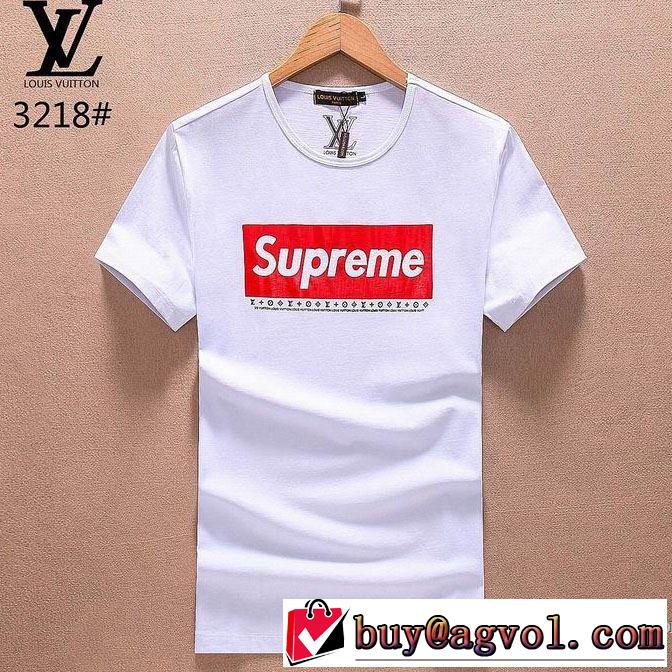 2018春夏新作 半袖Tシャツ 超目玉 ルイ ヴィトン LOUIS VUITTON 3色可選 高評価の人気品