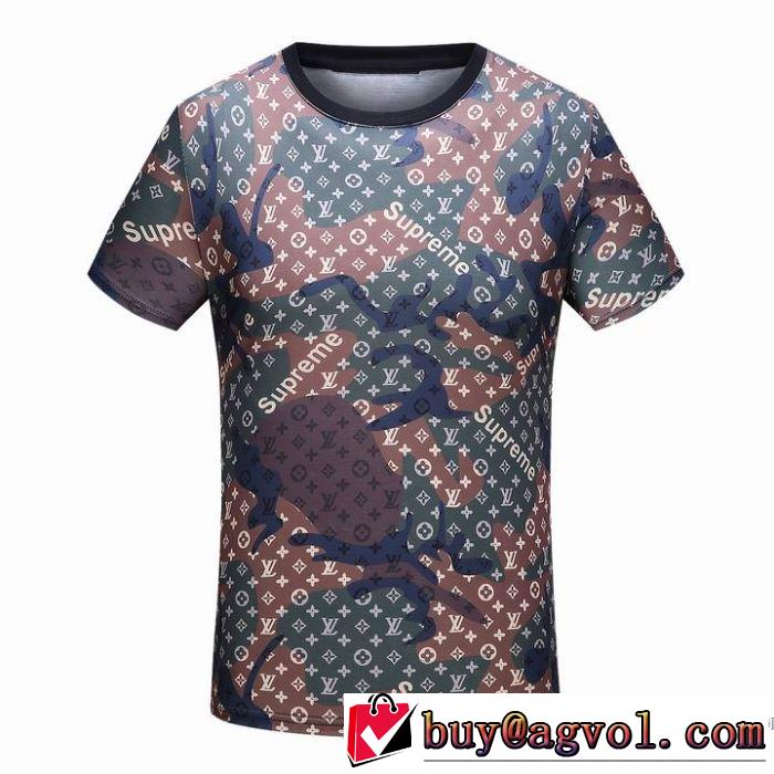 高品質 半袖Tシャツ ルイ ヴィトン LOUIS VUITTON 2色可選 2018春夏新作 肌触りのいい
