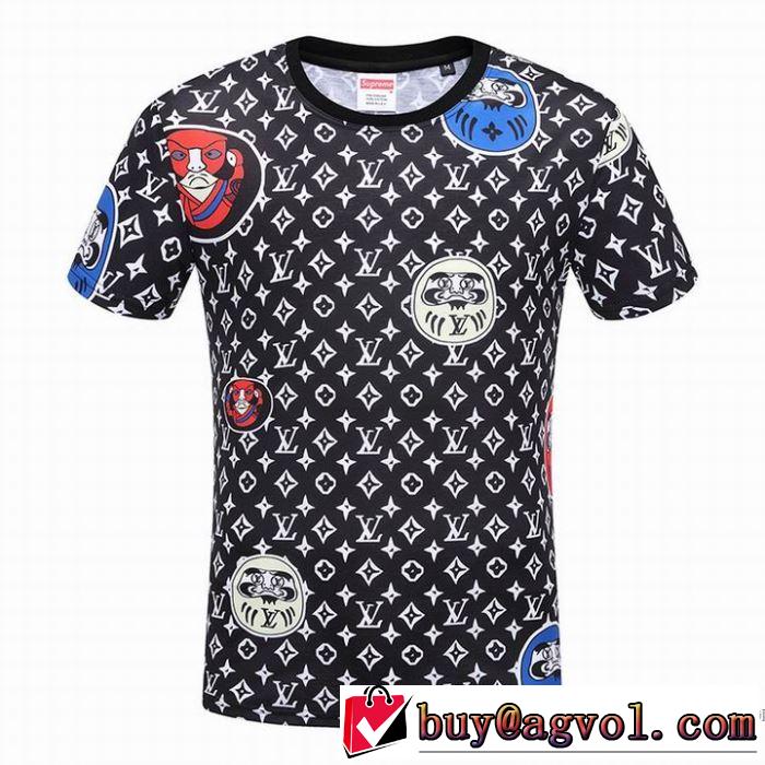 吸汗速乾 ルイ ヴィトン LOUIS VUITTON 2色可選 2018春夏新作 完売再入荷 半袖Tシャツ