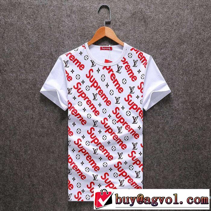 2018春夏新作 モデル大絶賛 半袖Tシャツ ルイ ヴィトン LOUIS VUITTON 3色可選 着心地満点
