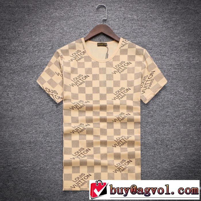 使い勝手も抜群！LOUIS VUITTONルイヴィトンスーパーコピーのビジネス用メンズクルーネック半袖Tシャツ