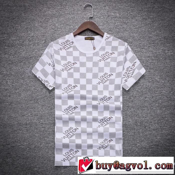 使い勝手も抜群！LOUIS VUITTONルイヴィトンスーパーコピーのビジネス用メンズクルーネック半袖Tシャツ