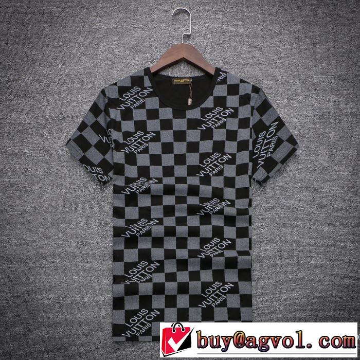 使い勝手も抜群！LOUIS VUITTONルイヴィトンスーパーコピーのビジネス用メンズクルーネック半袖Tシャツ