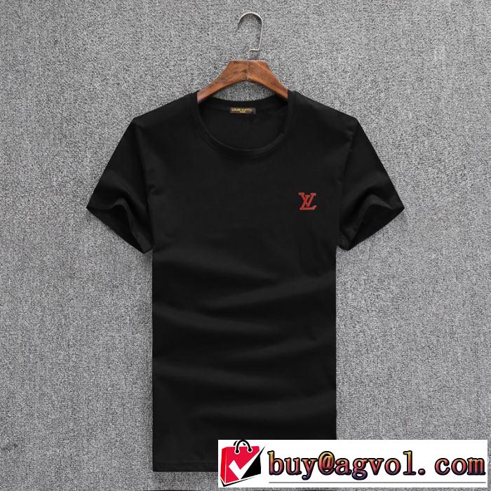 2018お得限定セールLOUIS VUITTONルイヴィトンＴシャツメンズのvネック、クルーネック半袖Tシャツスーパーコピー