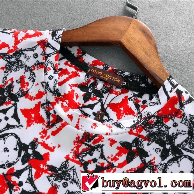 2018春夏新作 在庫を確保 半袖Tシャツ ルイ ヴィトン LOUIS VUITTON 着心地満点
