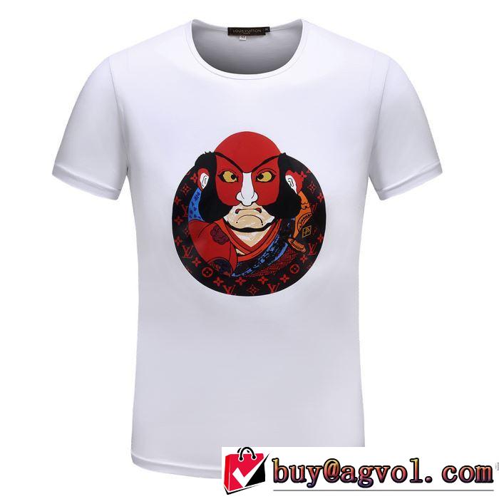 収縮性のある ルイ ヴィトン LOUIS VUITTON 2色可選 2018春夏新作 履き心地 半袖Tシャツ