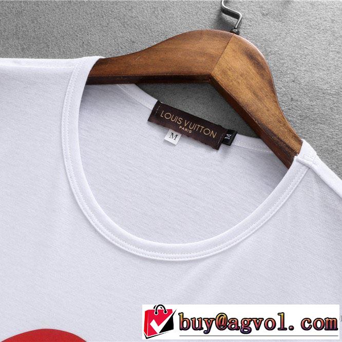 収縮性のある ルイ ヴィトン LOUIS VUITTON 2色可選 2018春夏新作 履き心地 半袖Tシャツ
