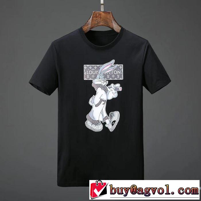2018春夏新作 半袖Tシャツ 人気デザインで欲しい ルイ ヴィトン LOUIS VUITTON 2色可選