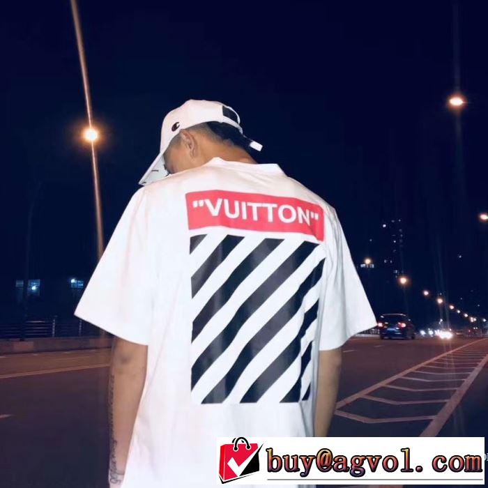 2色可選 ドライ 2018春夏新作 半袖Tシャツ 大人気ブランド ルイ ヴィトン LOUIS VUITTON