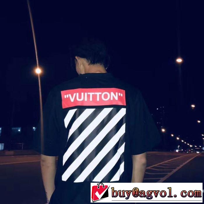 2色可選 ドライ 2018春夏新作 半袖Tシャツ 大人気ブランド ルイ ヴィトン LOUIS VUITTON