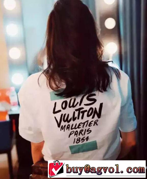 ネット販売限定 しわになりにくい ルイ ヴィトン LOUIS VUITTON 3色可選 半袖Tシャツ 2018春夏新作
