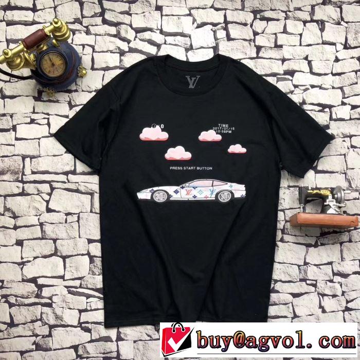 半袖Tシャツ ルイ ヴィトン LOUIS VUITTON 2色可選 期間限定SALE 2018春夏新作