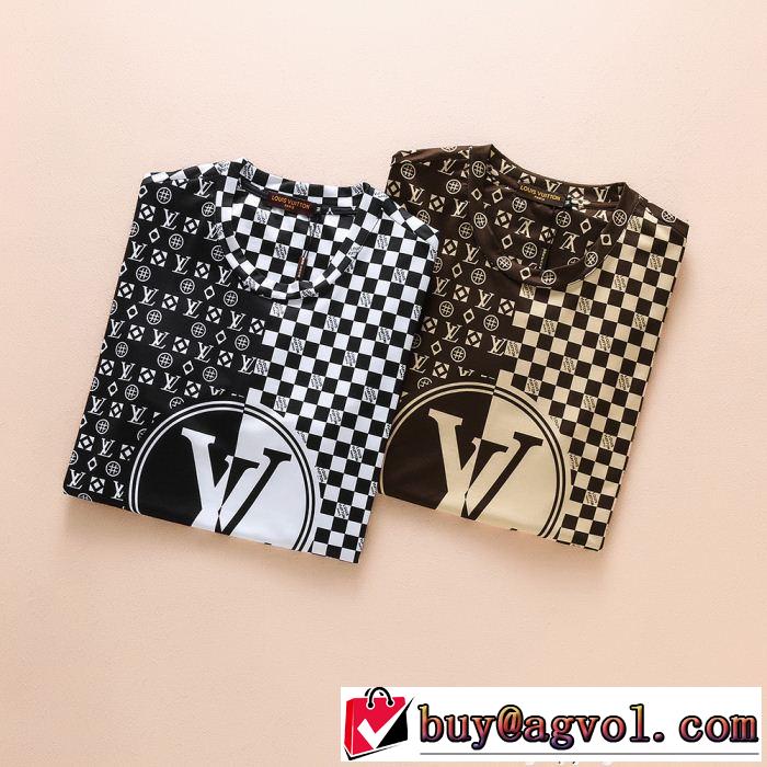 格好良いアイテム ルイ ヴィトン LOUIS VUITTON 半袖Tシャツ 2色可選 2018【SALE！】