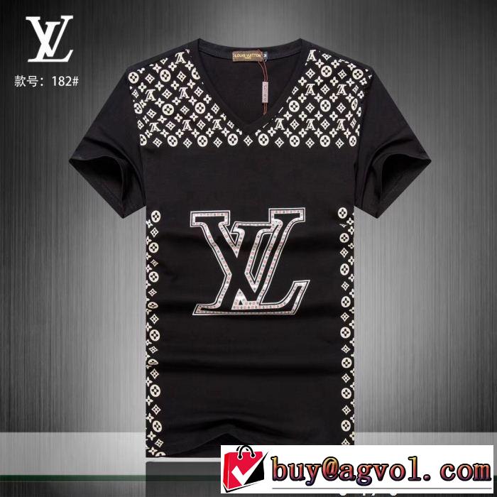 圧倒的人気新着 ルイ ヴィトン LOUIS VUITTON 2018年春夏シーズン 半袖Tシャツ 3色可選 お得な