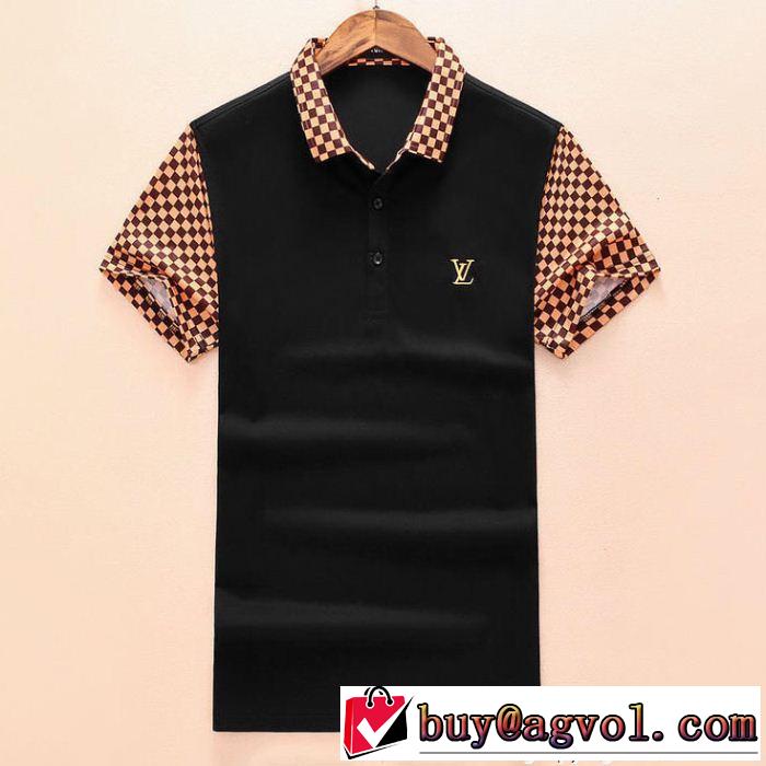 爆買い2018LOUIS VUITTONルイヴィトンスーパーコピービジネス用メンズポロ半袖Ｔシャツ
