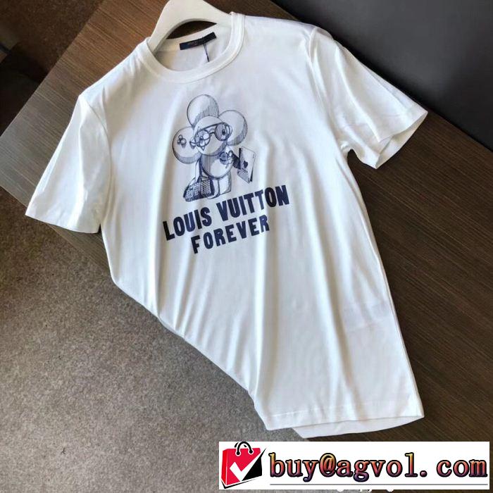  超人気美品 ルイ ヴィトン LOUIS VUITTON 2色可選 春夏大活躍 半袖Tシャツ 18ＳＳ美品