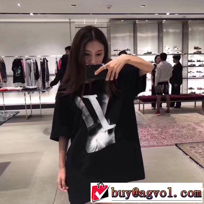  半袖/Tシャツ今季大人気新作登場ルイ ヴィトン華やかさ満点 LOUIS VUITTON 2色可選