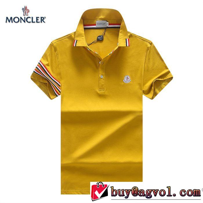 2018春夏新作 ファッションの最先端！ 半袖Tシャツ 4色可選 モンクレール MONCLER クールビズ