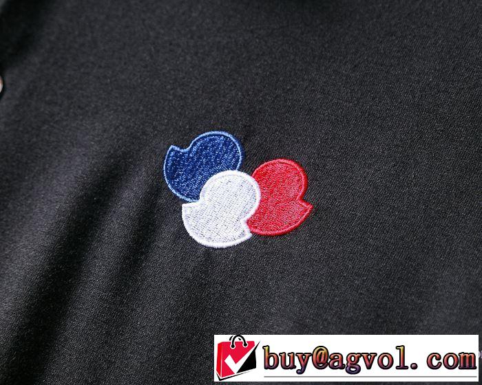 上品でファッション 2018春夏新作 乾きやすい 半袖Tシャツ 4色可選 モンクレール MONCLER