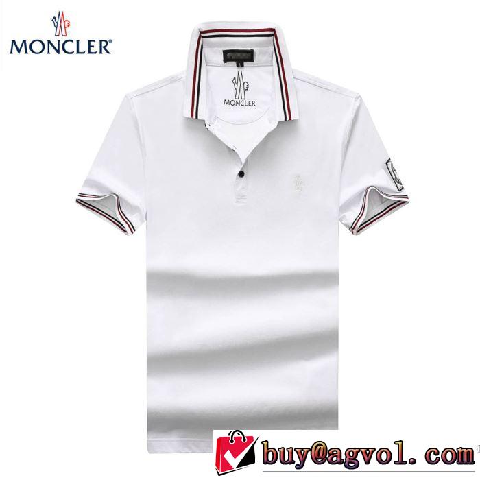 モンクレール MONCLER カジュアル 2018春夏新作 3色可選 １着は持つべき 半袖Tシャツ