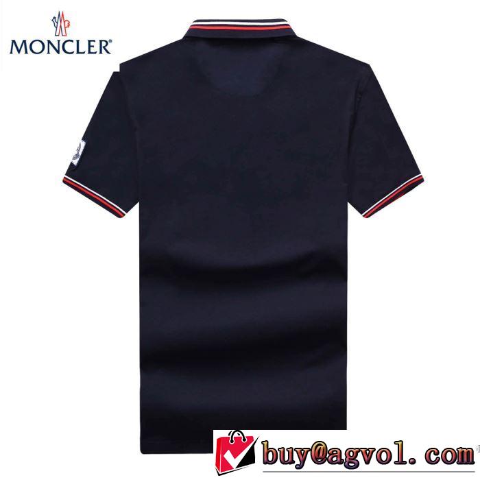 モンクレール MONCLER カジュアル 2018春夏新作 3色可選 １着は持つべき 半袖Tシャツ