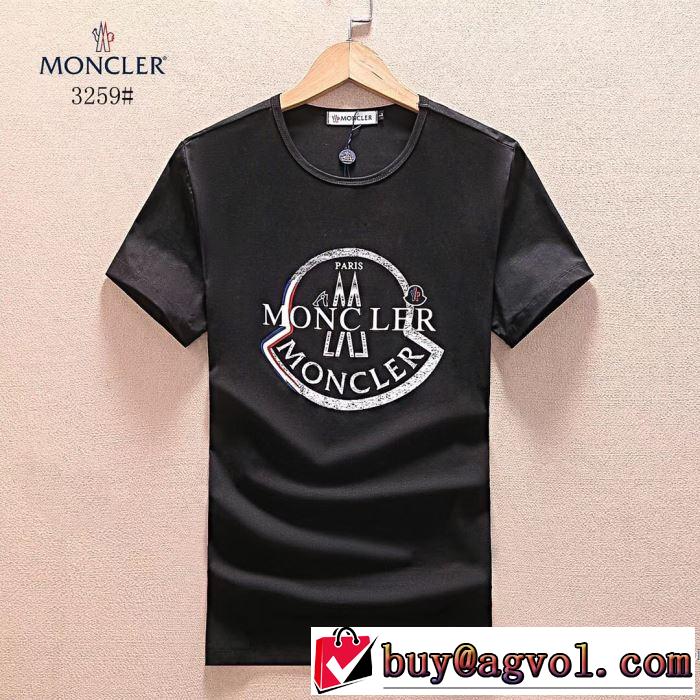  モンクレール MONCLER 快適な着心地 2018春夏新作 3色可選 上品キレイ 半袖Tシャツ