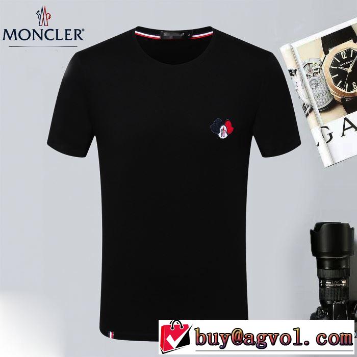 期間限定セール 乾きやすい 2018春夏新作 4色可選 半袖Tシャツ モンクレール MONCLER