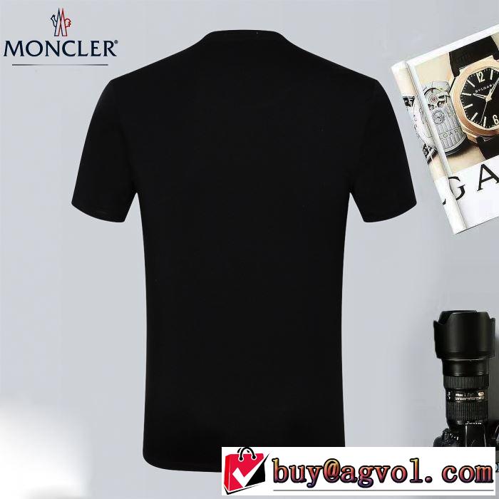 期間限定セール 乾きやすい 2018春夏新作 4色可選 半袖Tシャツ モンクレール MONCLER