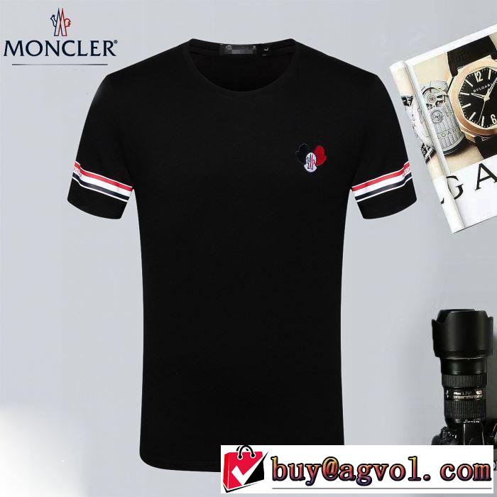 2018春夏新作 半袖Tシャツ 4色可選 モンクレール MONCLER しわになりにくい 手頃価格