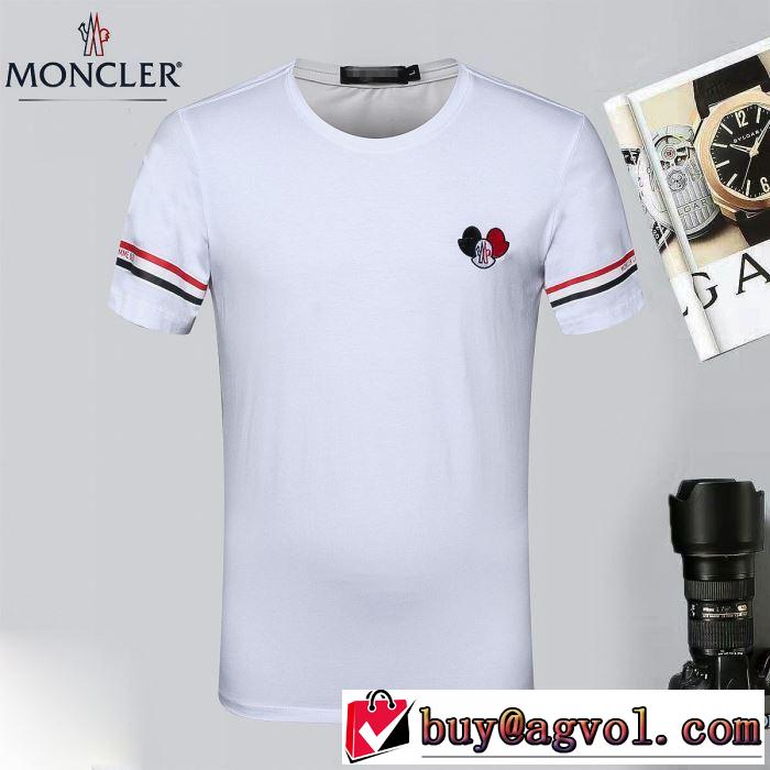 2018春夏新作 半袖Tシャツ 4色可選 モンクレール MONCLER しわになりにくい 手頃価格