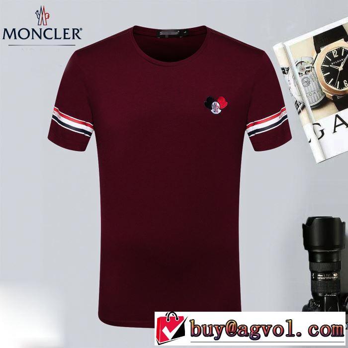 2018春夏新作 半袖Tシャツ 4色可選 モンクレール MONCLER しわになりにくい 手頃価格