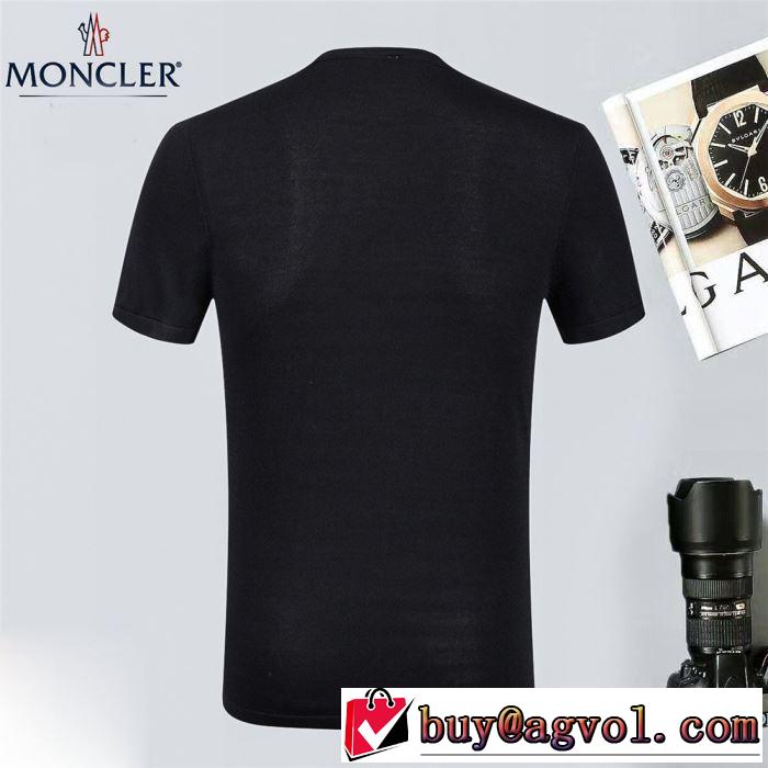 シンプル モンクレール MONCLER 2018春夏新作 4色可選 半袖Tシャツ キレイめおしゃれ