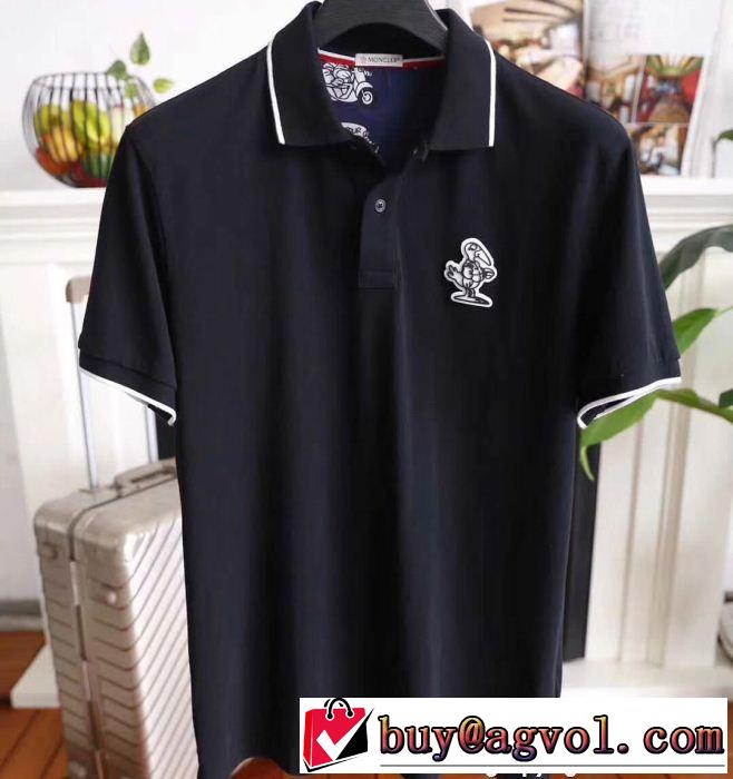 2018年春夏シーズン モンクレール MONCLER 今年っぽくNEWファッション 半袖Tシャツ
