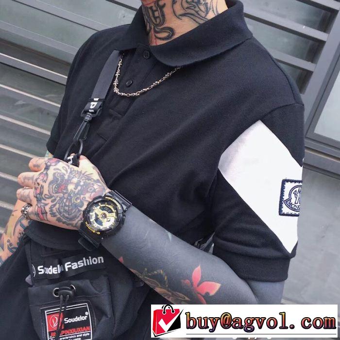  18流行り モンクレール 激レア商品 MONCLER おしゃれな人は愛用中！半袖Tシャツ 2色可選 