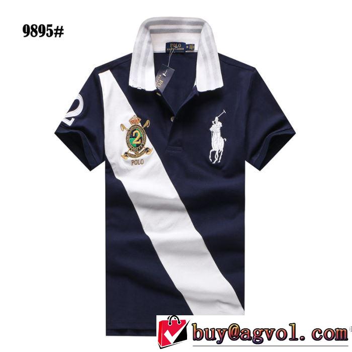 2018夏の定番新品到来! 半袖Tシャツ 高品質 3色可選 ポロ ラルフローレン Polo Ralph Lauren