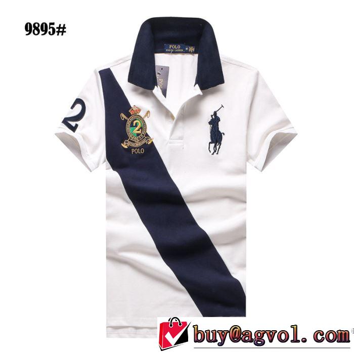 2018夏の定番新品到来! 半袖Tシャツ 高品質 3色可選 ポロ ラルフローレン Polo Ralph Lauren